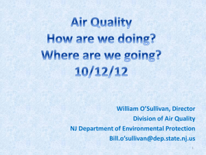 Division of Air Quality / NJ Air Program Update - Mid