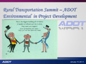 PM Academy II - AZ Rural Transportation Summit