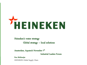 Presentation Heineken