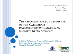 The changing energy landscape of the Caribbean