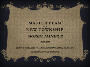 MASTER PLAN FOR NEW TOWNSHIP