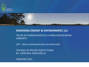 PowerPoint-Präsentation - Emerging Energy & Environment