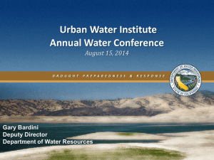 Gary Bardini - Urban Water Institute, Inc.