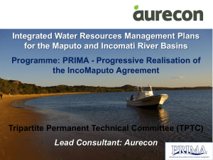 PRIMA - Progressive Realisation of the IncoMaputo Agreement