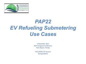 EV Submetering Use Case Summary