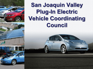 San Joaquin Valley Plug-In Electric Vehicle Coordinating Council