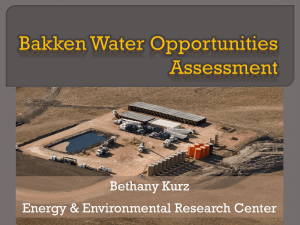 Bakken Water Opportunities Assessment – Phase 2