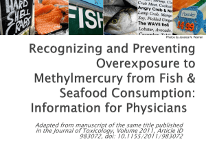 Recognizing and Preventing Overexposure to MeHg from Fish