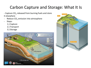 Carbon Capture and Storage: What It Is