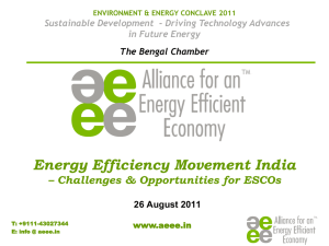 AEEE Template - Bengal Chamber of Commerce and Industry