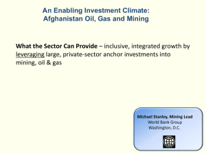 An Enabling Investment Climate - Asia