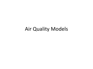 Air Quality Models