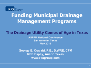 What is a Drainage Utility?