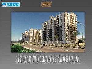 A PROJECT BY MILAN DEVELOPERS & BUILDERS
