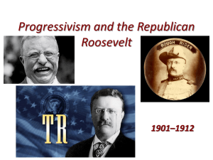 APUS Unit 7 Progressivism