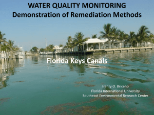 Canal Water Quality Monitoring