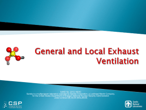 General and Local Exhaust Ventilation - CSP
