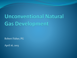 Unconventional Natural Gas Development
