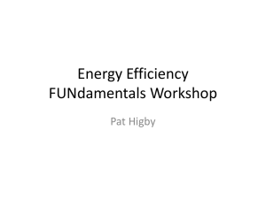 Energy Efficiency FUNdamentals