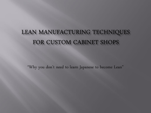 Lean_Manufacturing_T.. - Consulting Woodworker
