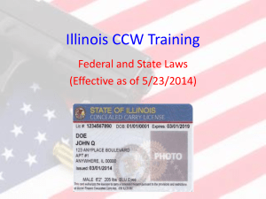 CCW Training Part 2 - conceal and carry chicago