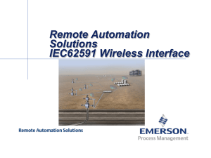 IEC62591 Wireless Customer Presentation