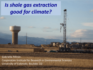 Shale gas extraction is good for the climate