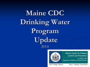 Maine CDC Drinking Water Program