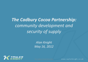 The Cadbury Cocoa Partnership
