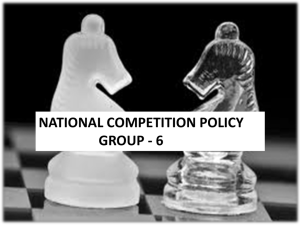 national competition policy group