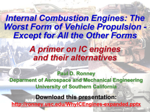 Nonpremixed-charge engine - Prof. Paul D. Ronney