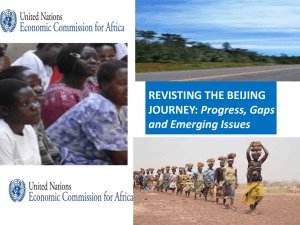 Revisiting The Beijing Journey: Progress, Gaps and Emerging Issues
