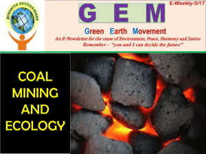 Coal Mining and Ecology - St. Francis Xavier Church , Panvel