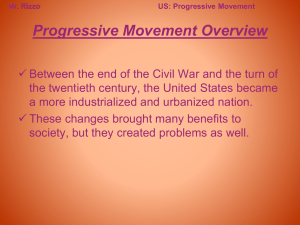 Progressive Movement - Cardinal Spellman High School