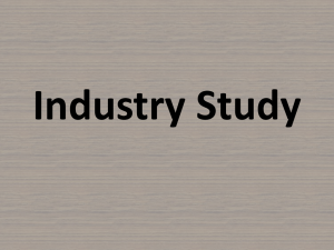 Industry Study Presentation