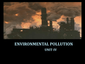 Environmental Pollution