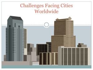 cities in developed and developing countries