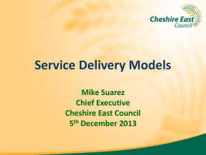 Service Delivery Models, by Mike Suarez