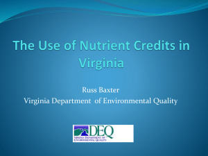 Current Program - Virginia Association of Soil and Water