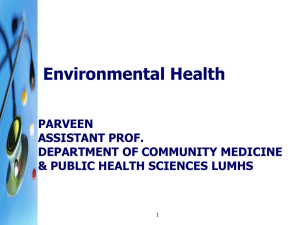 Environmental Health