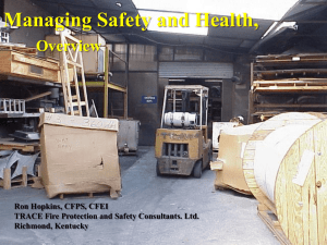 OSHA Managing Safety and Health Guidelines, Non Mandatory