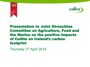 Presentation by Coillte on Land Use 030414
