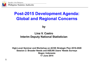 Post-2015 Development Agenda