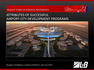 "Airports` Impact on Economic Development" at