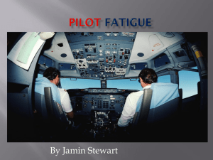 Pilot Fatigue powerpoint