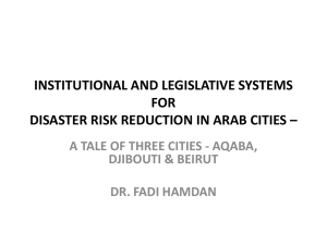 Day2_Institutional and legislative systems for