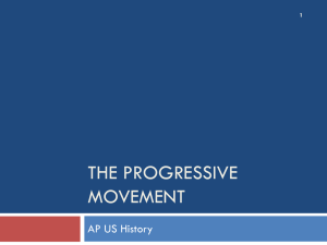 Progressivism PowerPoint