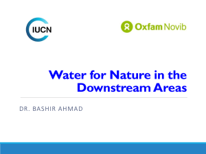 6. Water for Nature in the Downstream Areas