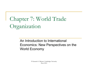 Chapter 7 - An Introduction to International Economics