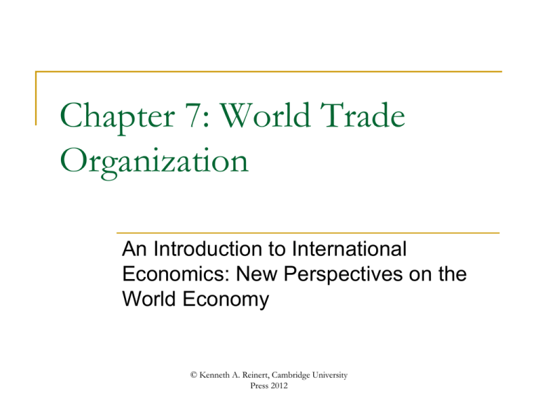 international economics thesis